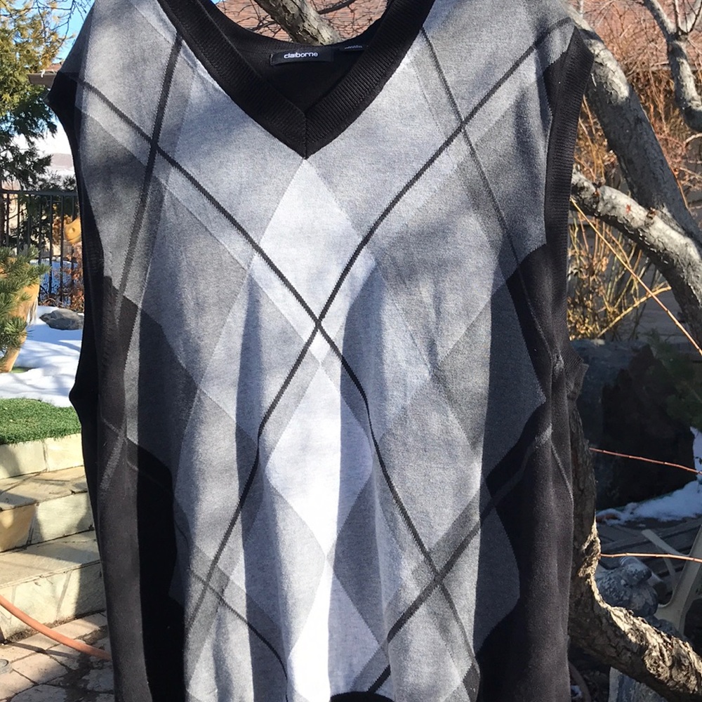 Argyle sweater vest